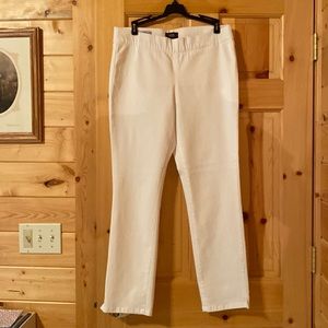 NYDJ Alina Pull On Ankle Jean, white